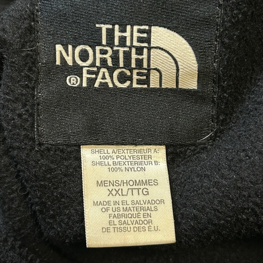 The North Face Denali Fleece Jacket Full Zip Polartec Black XXL